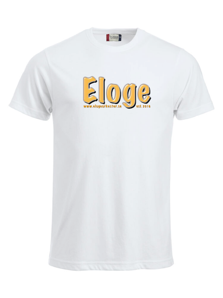 Vit T-shirt Classic "ELOGE"