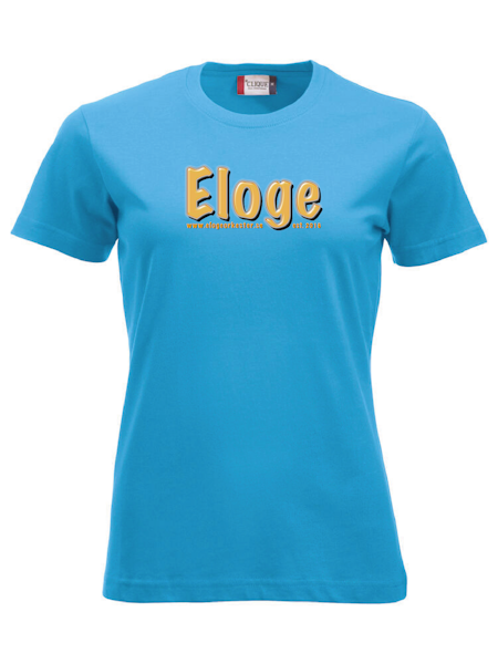 Turkos Dam T-shirt Classic "ELOGE"