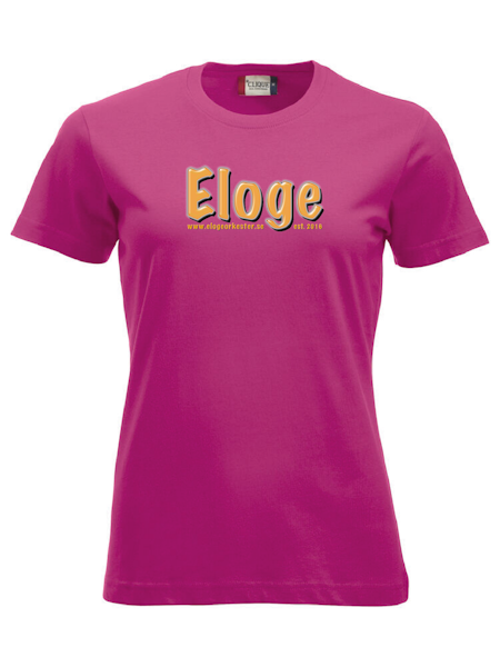 Cerise Dam T-shirt "ELOGE"