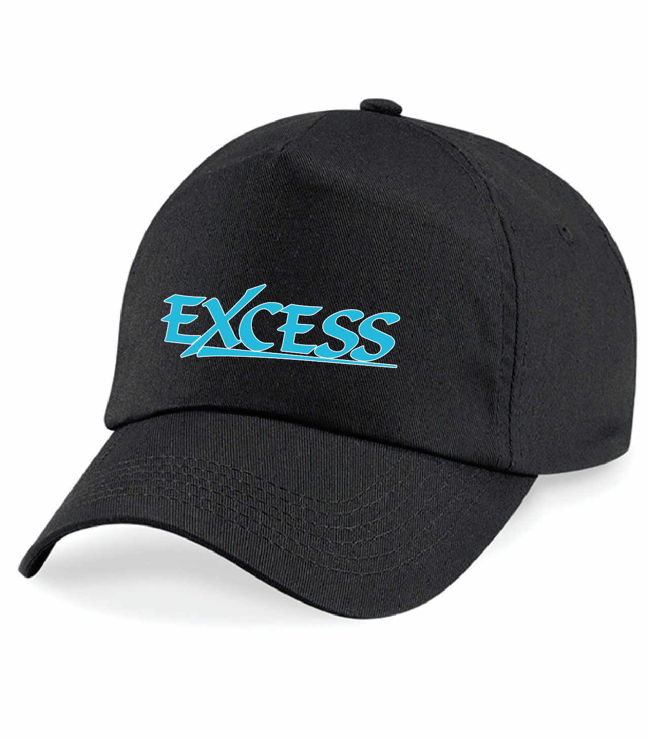 Svart Keps "EXCESS" turkos