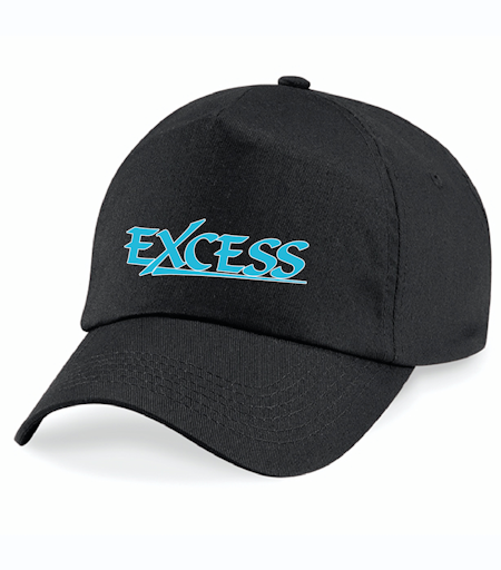 Svart Keps "EXCESS" turkos