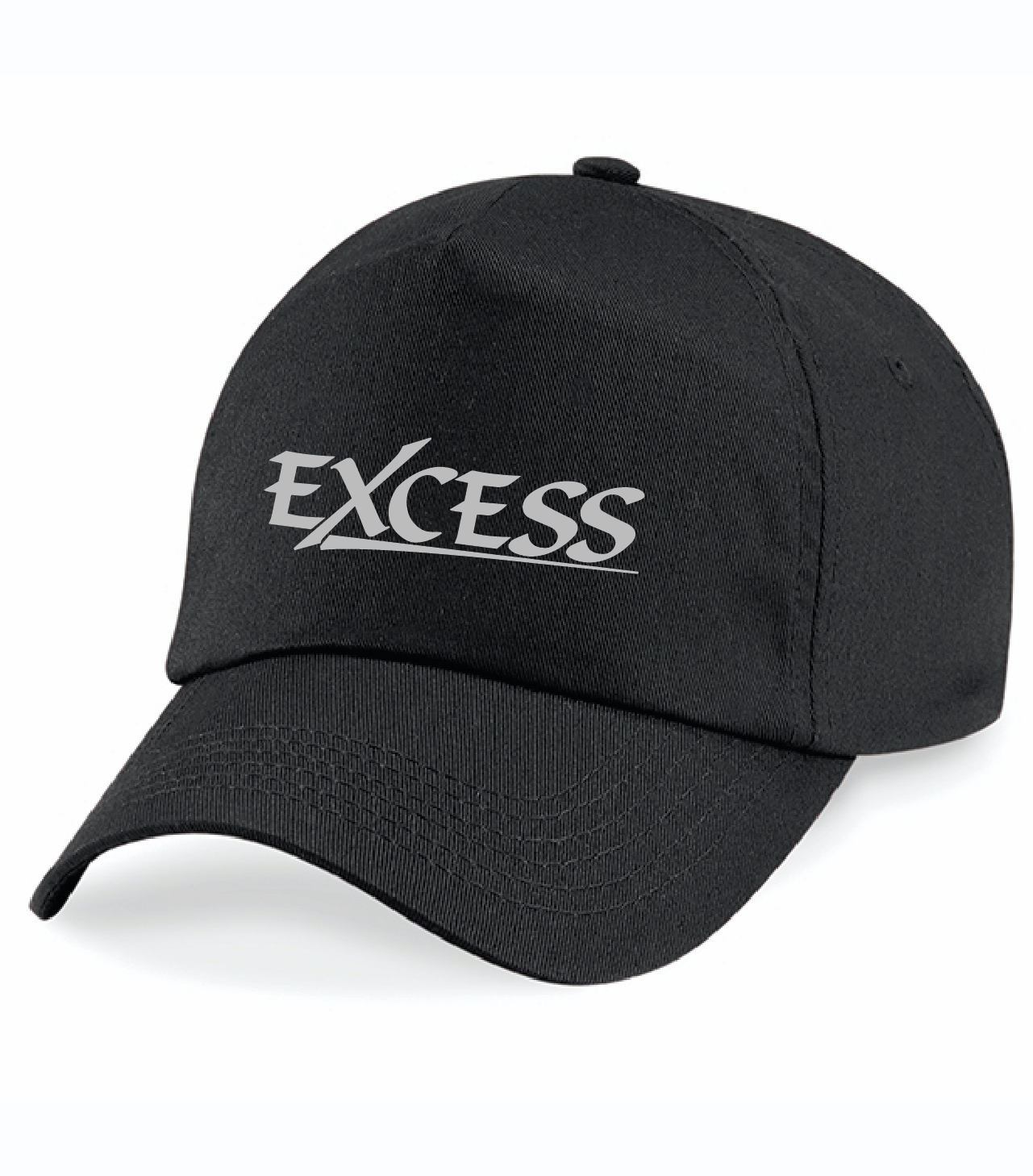Svart Keps "EXCESS" grå