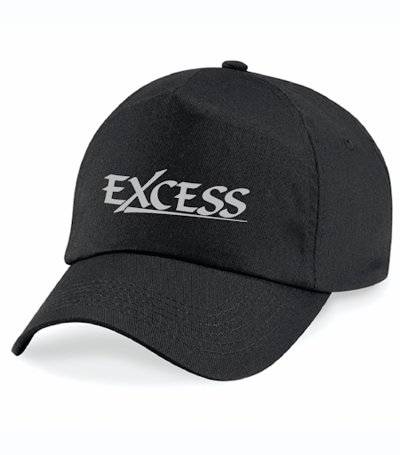 Svart Keps "EXCESS" grå