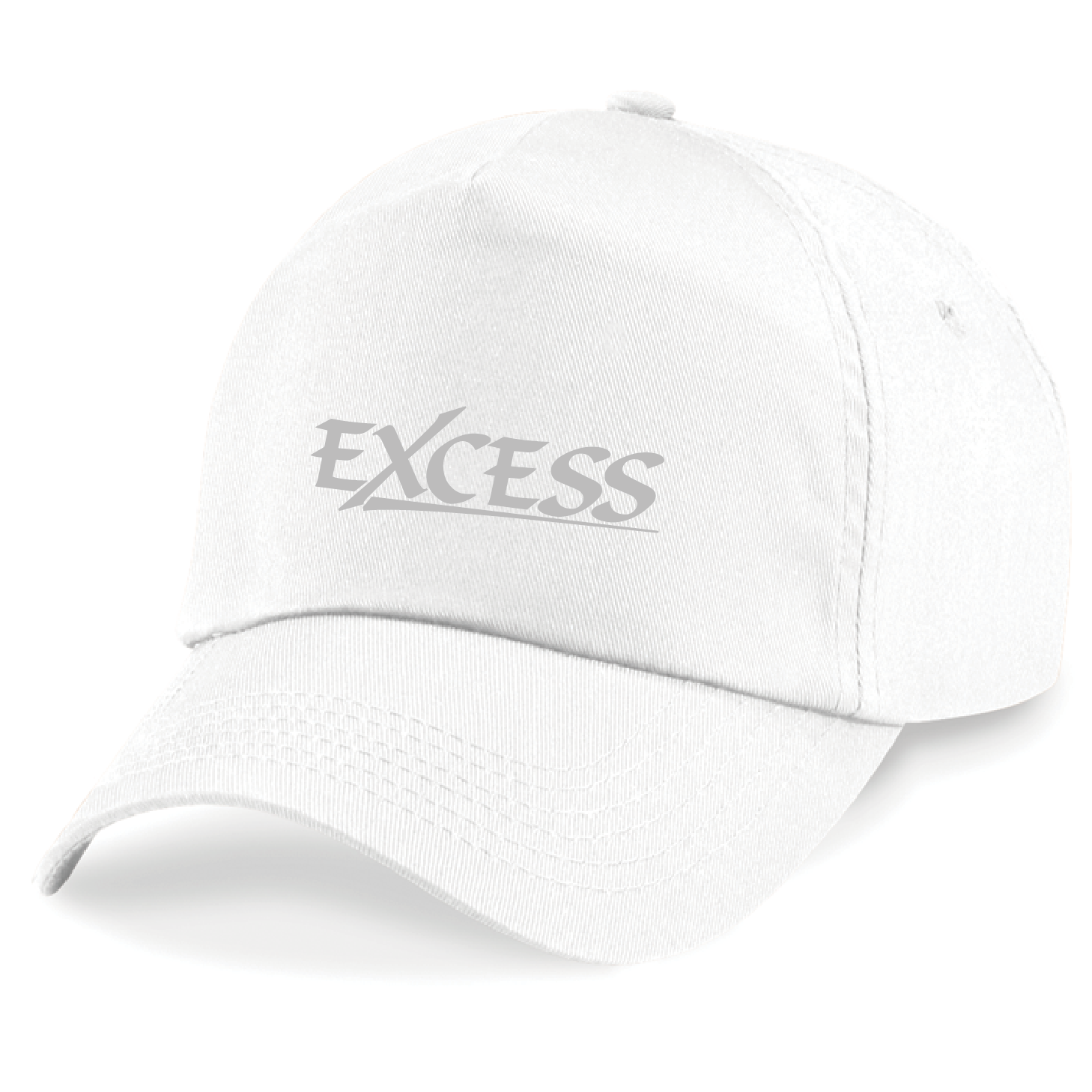 Vit Keps "EXCESS" grå