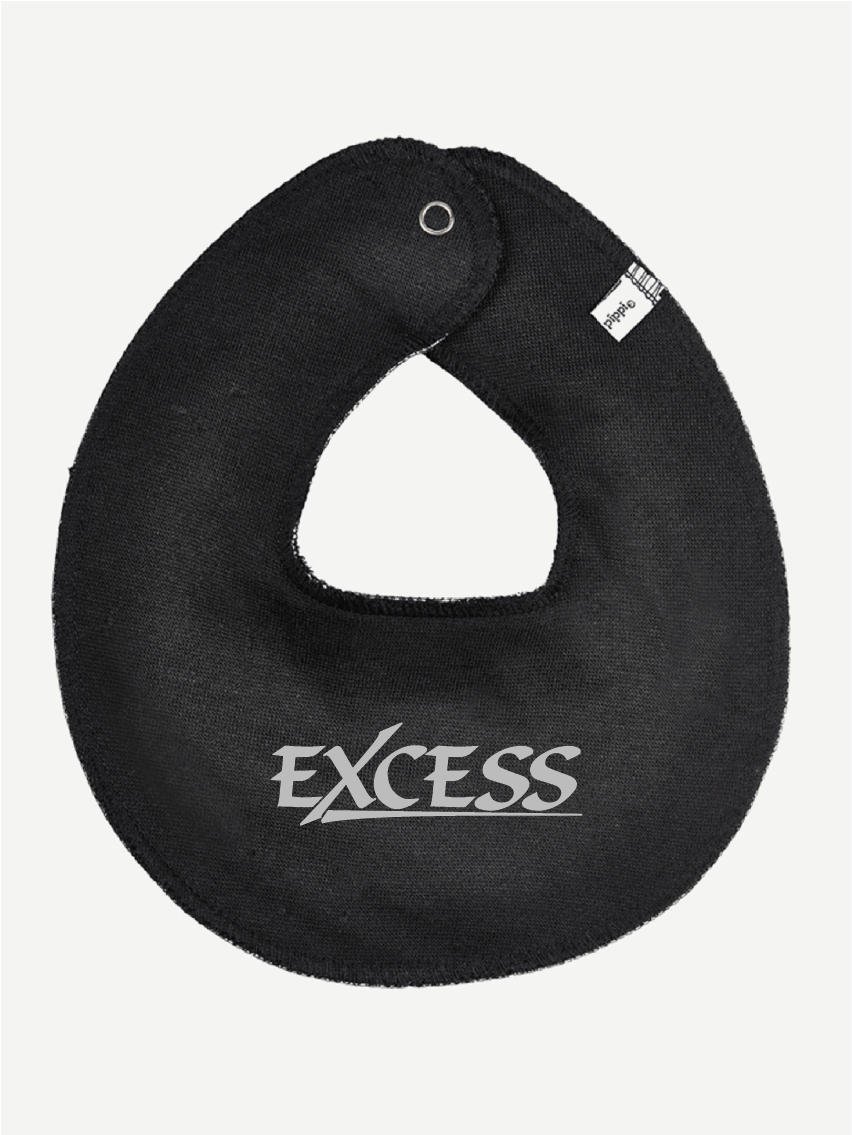 Svart Dregglis Rund "EXCESS" grå