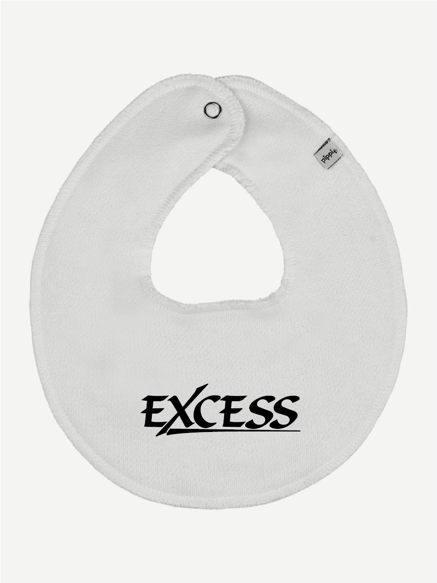 Vit Dregglis Rund "EXCESS" svart
