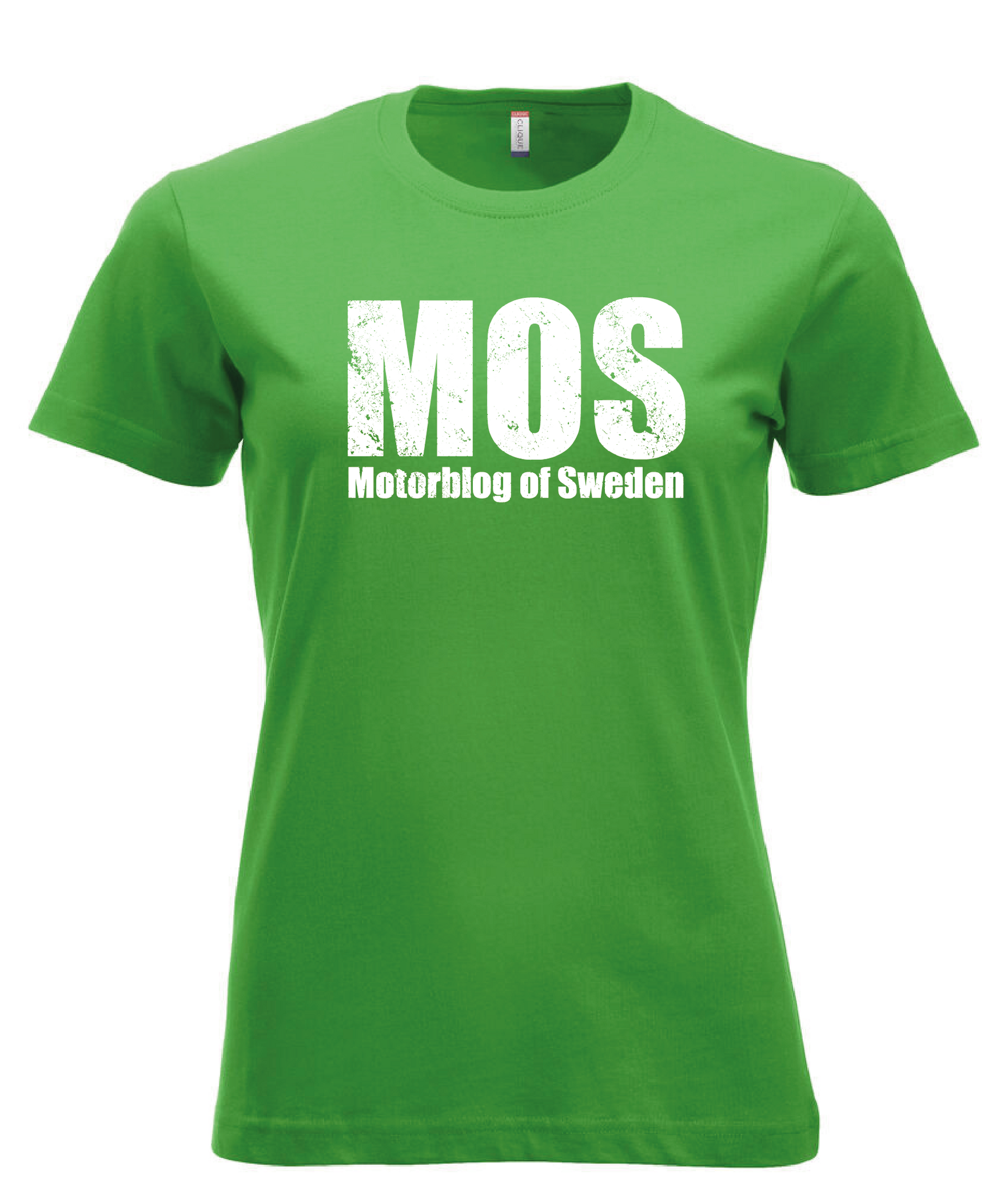 Grön Dam T-shirt "MOS"