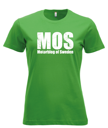 Grön Dam T-shirt "MOS"