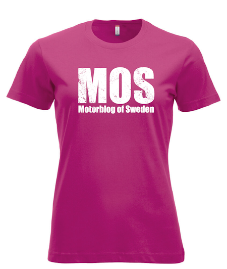 Cerise Dam T-shirt "MOS"