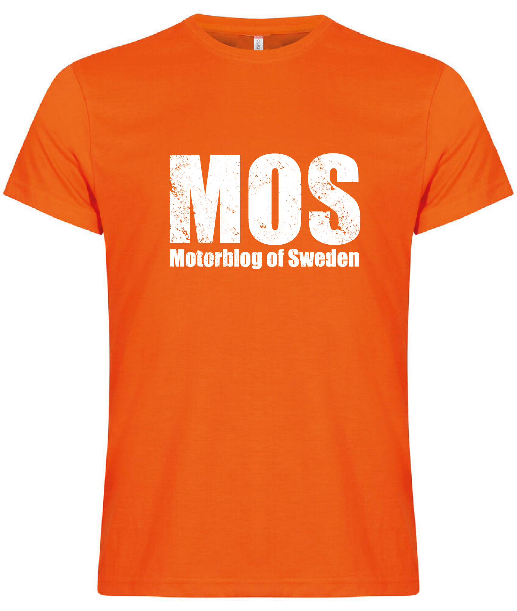 Orange T-shirt "MOS"
