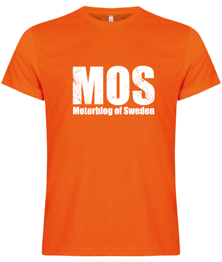 Orange T-shirt "MOS"