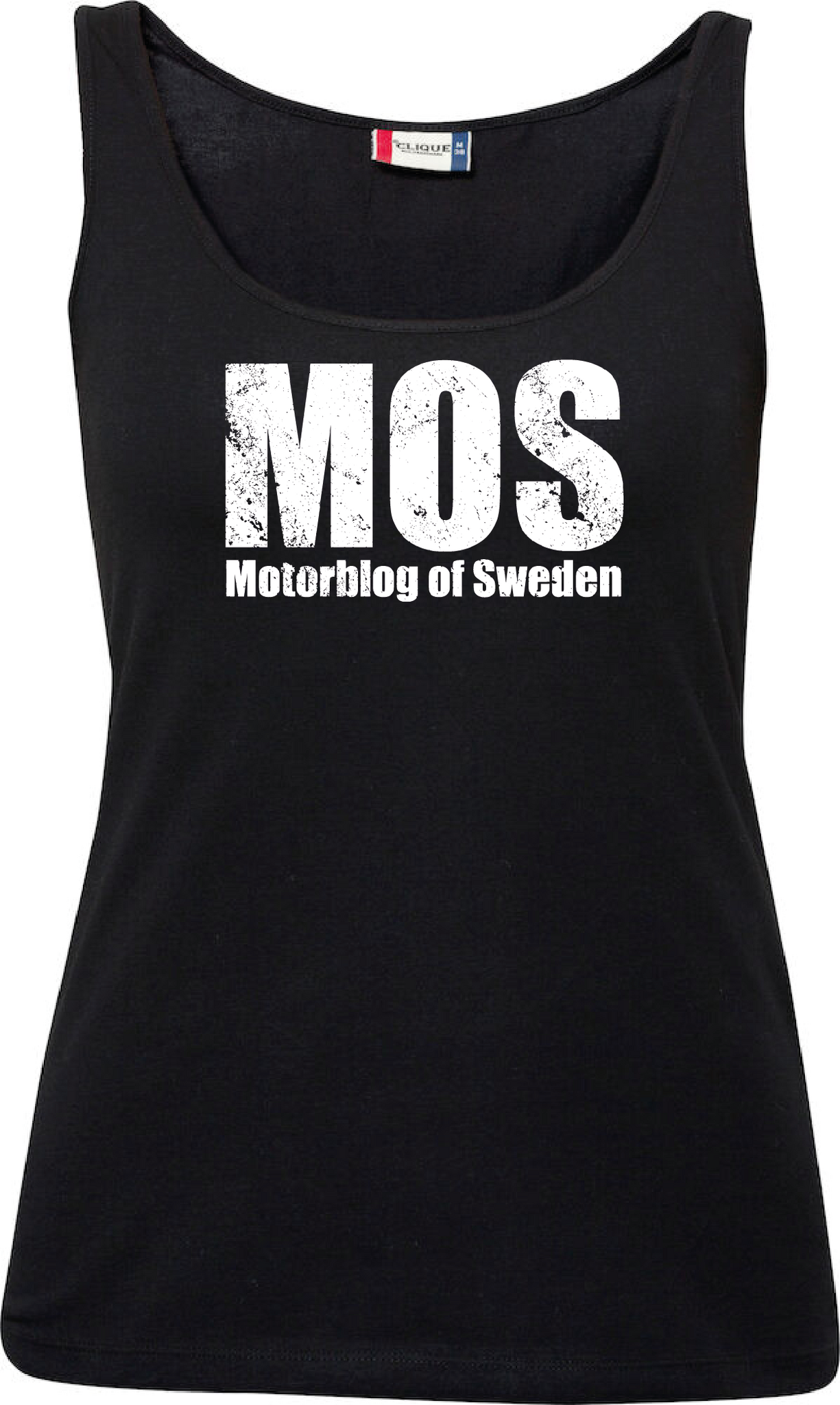 Svart Dam Tank Top "MOS"