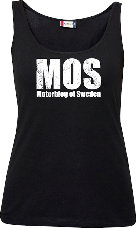 Svart Dam Tank Top "MOS"