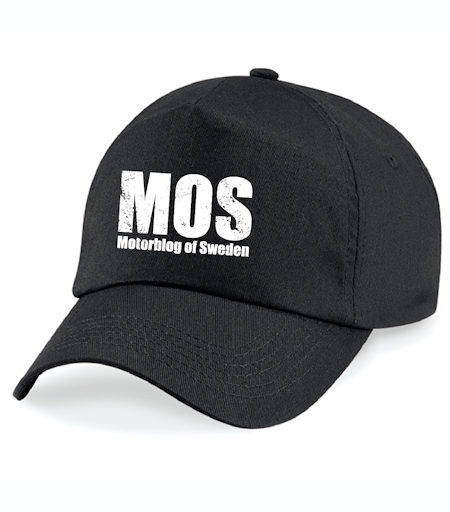 Svart Keps "MOS"