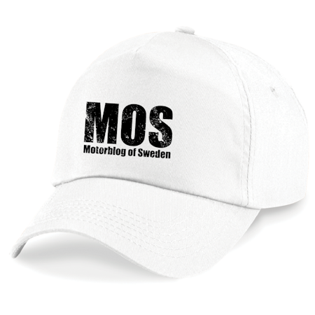 Vit Keps "MOS"