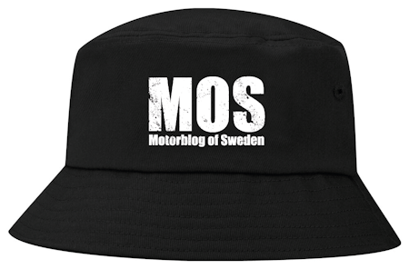 Svart Solhatt "MOS"