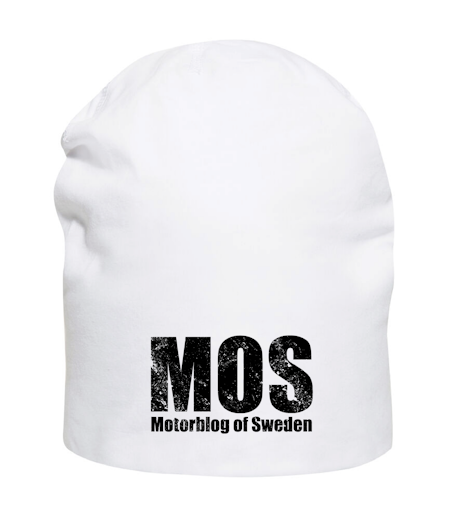 Vit Mössa "MOS"