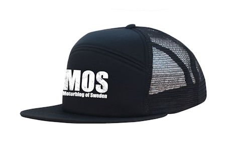 Svart TRUCKER KEPS "MOS"