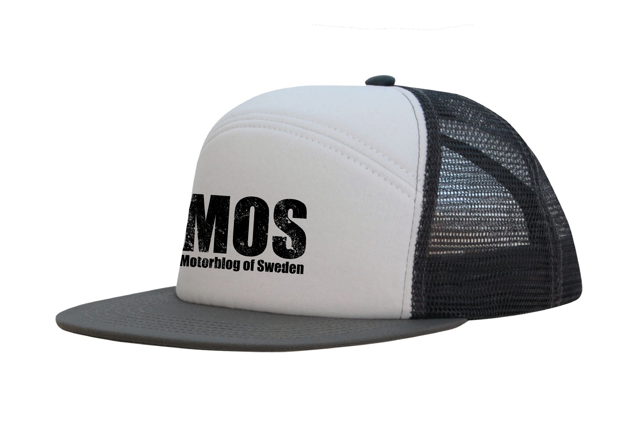 Grå TRUCKER KEPS "MOS"