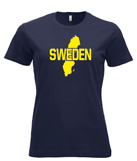 Marin Dam T-shirt "SWEDEN"