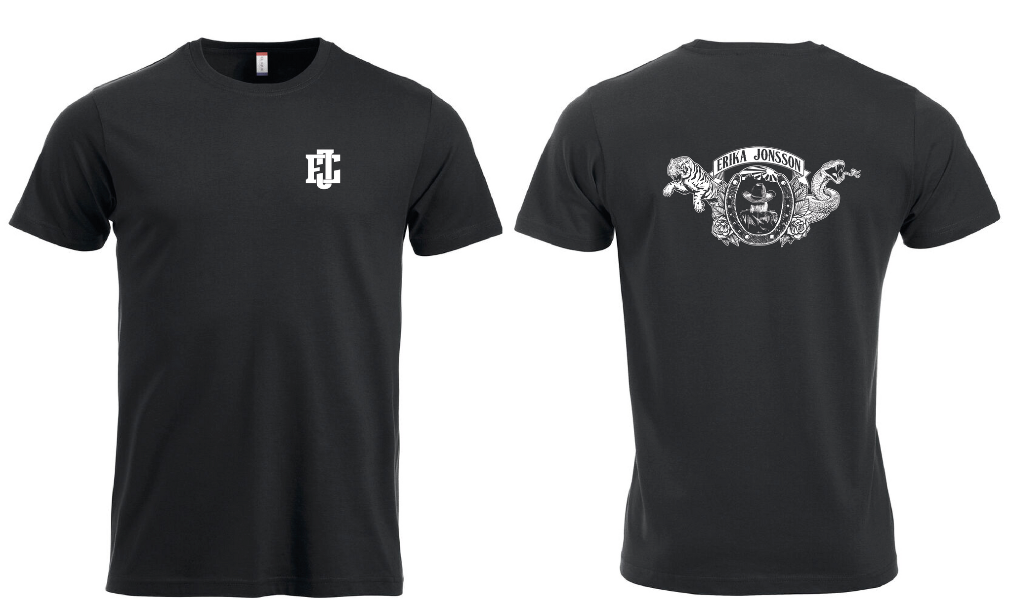 Svart T-shirt "Tiger"