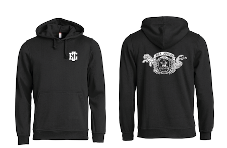 Svart HOODTRÖJA "Tiger"