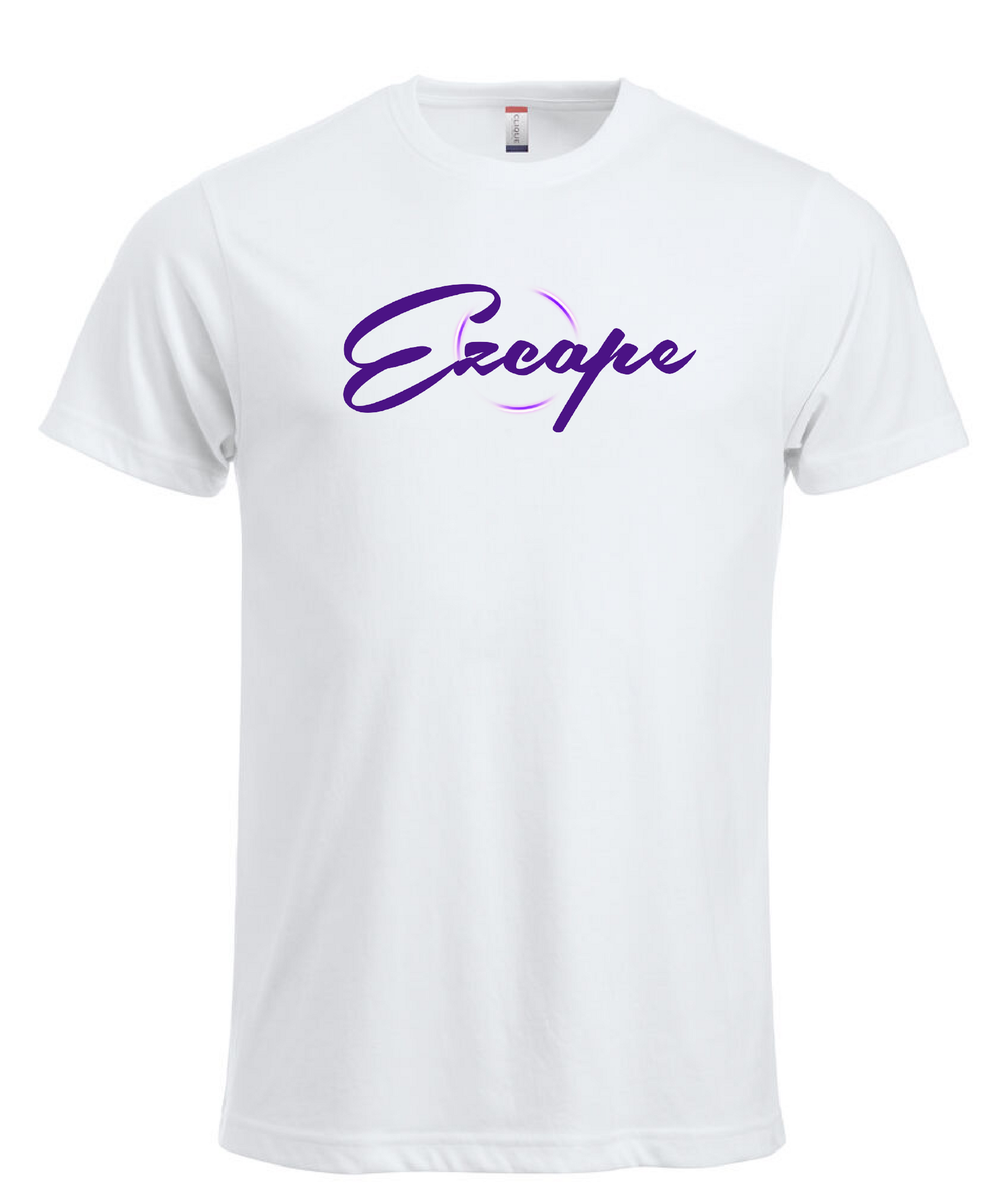 Vit T-SHIRT "EZCAPE"