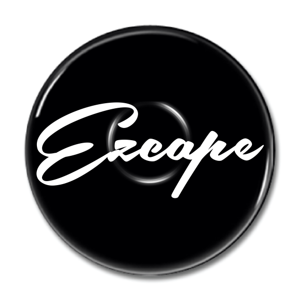 Magnet "EZCAPE Vit logo" 44mm