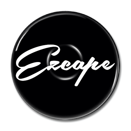 Magnet "EZCAPE Vit logo" 44mm