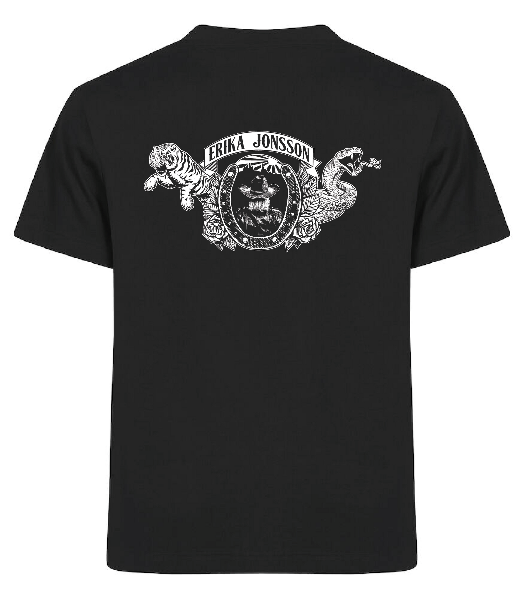 Svart OVERSIZE T-shirt "Tiger"