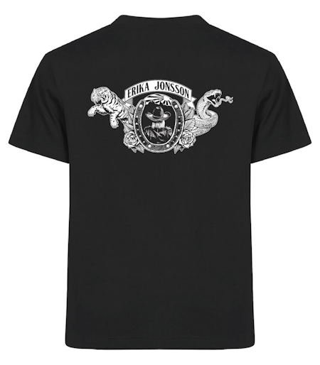 Svart OVERSIZE T-shirt "Tiger"