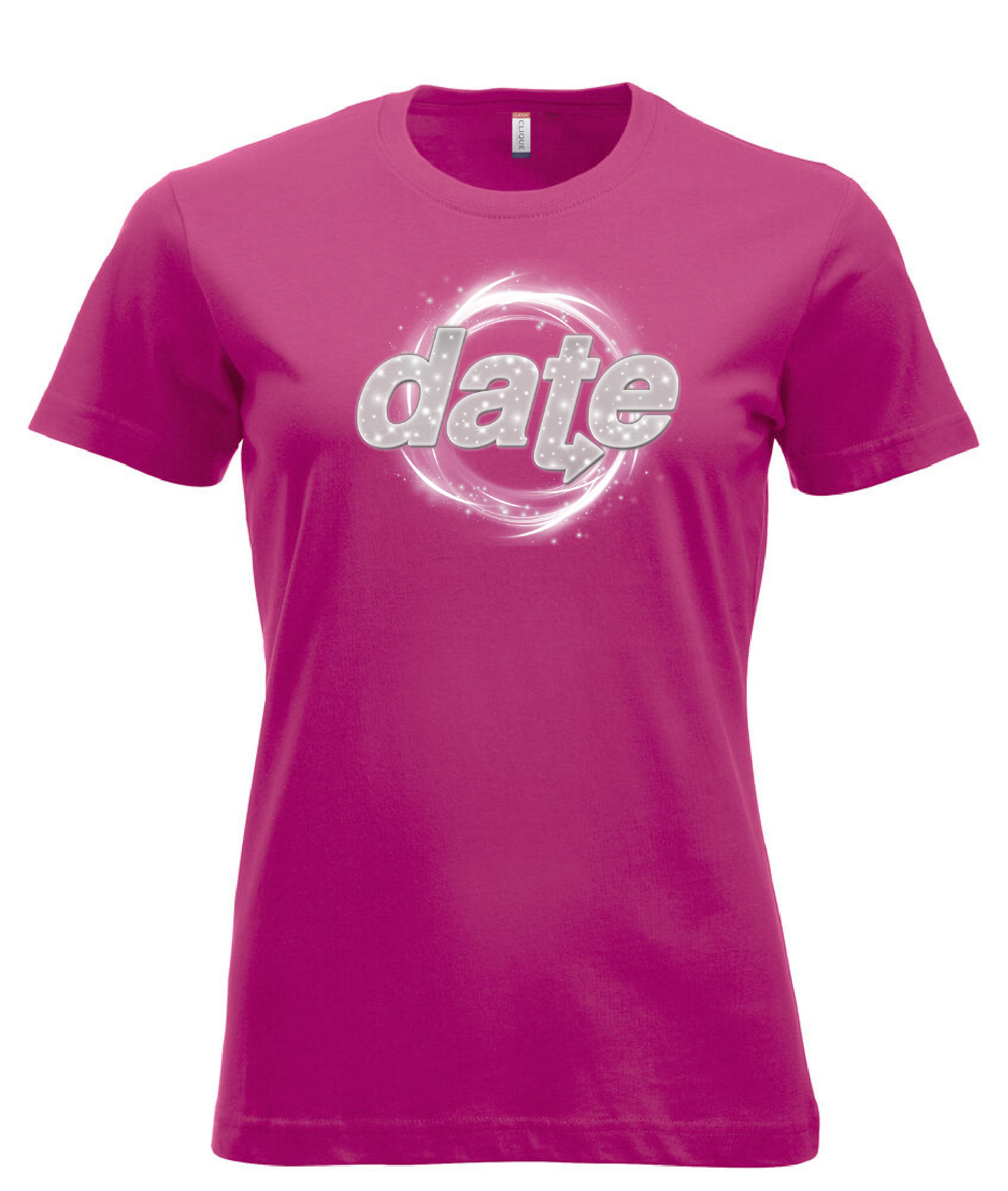 Cerise Dam T-shirt "DATE Virvel"