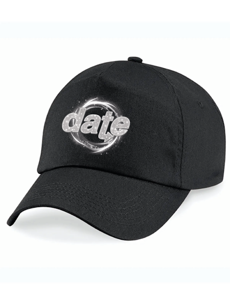 Svart Keps "DATE Virvel"