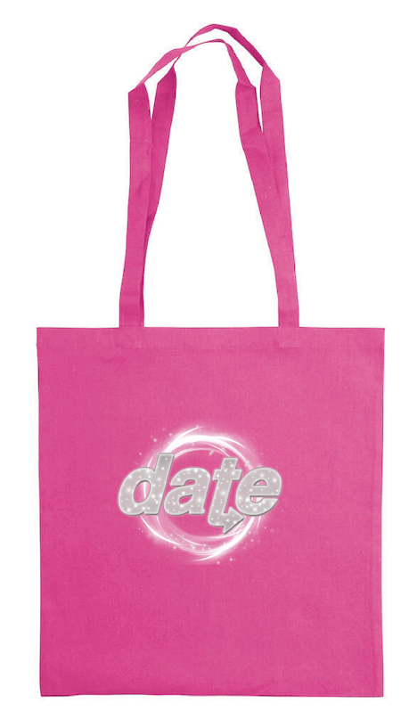 Rosa Tygkasse "DATE Virvel"