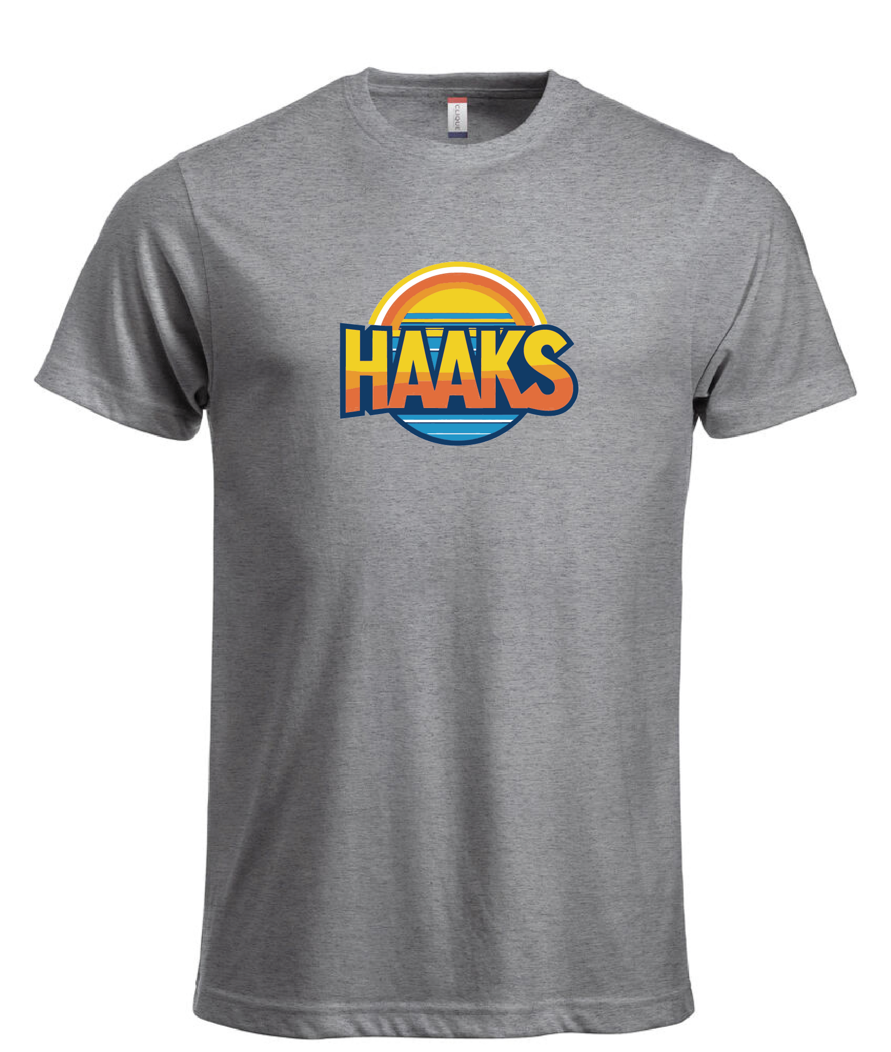 Grå T-shirt "HAAKS Sommar"
