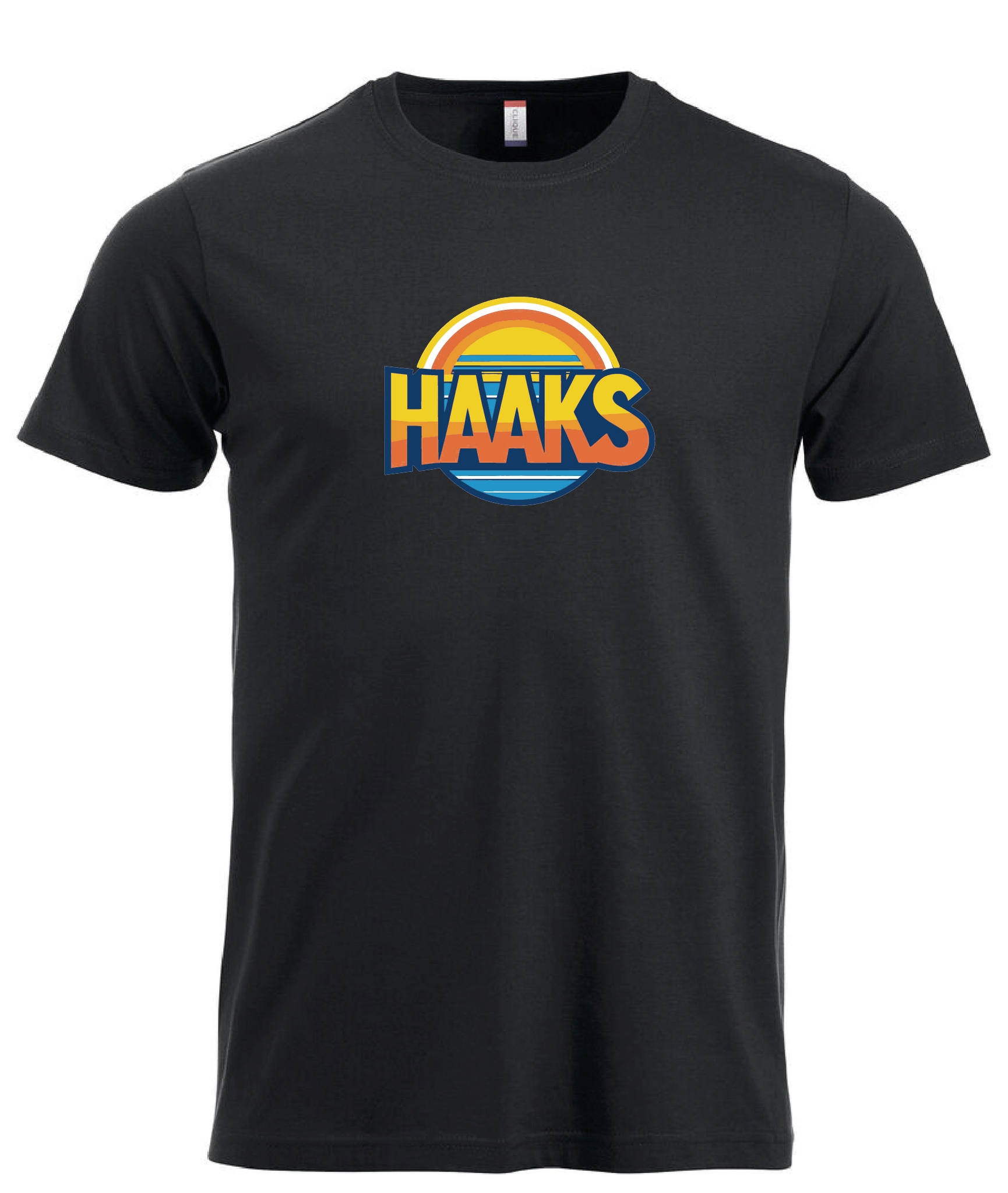 Svart T-shirt "HAAKS Sommar"