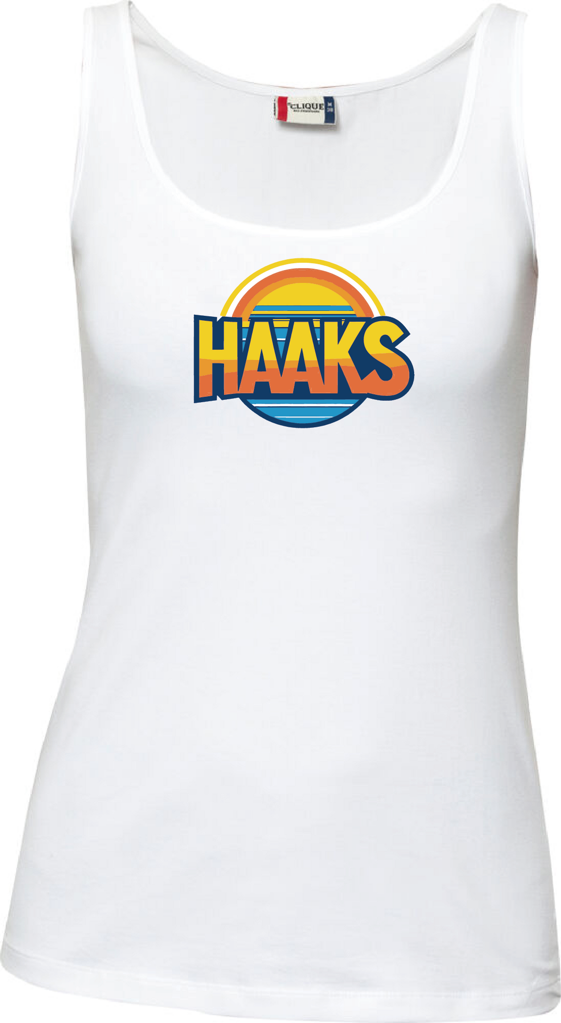 Vit Dam Tank Top "HAAKS Sommar"