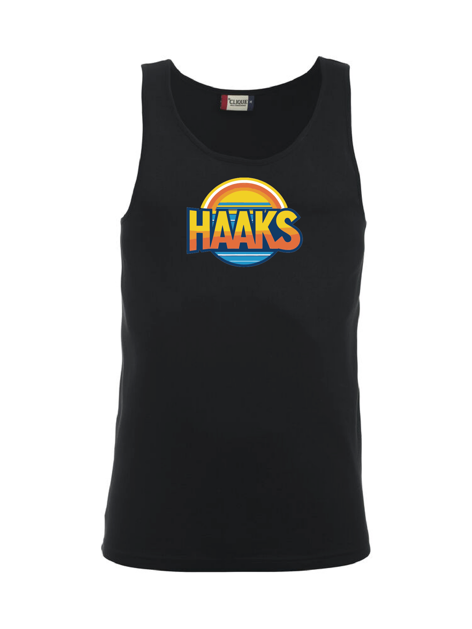 Svart Tank Top "HAAKS Sommar"