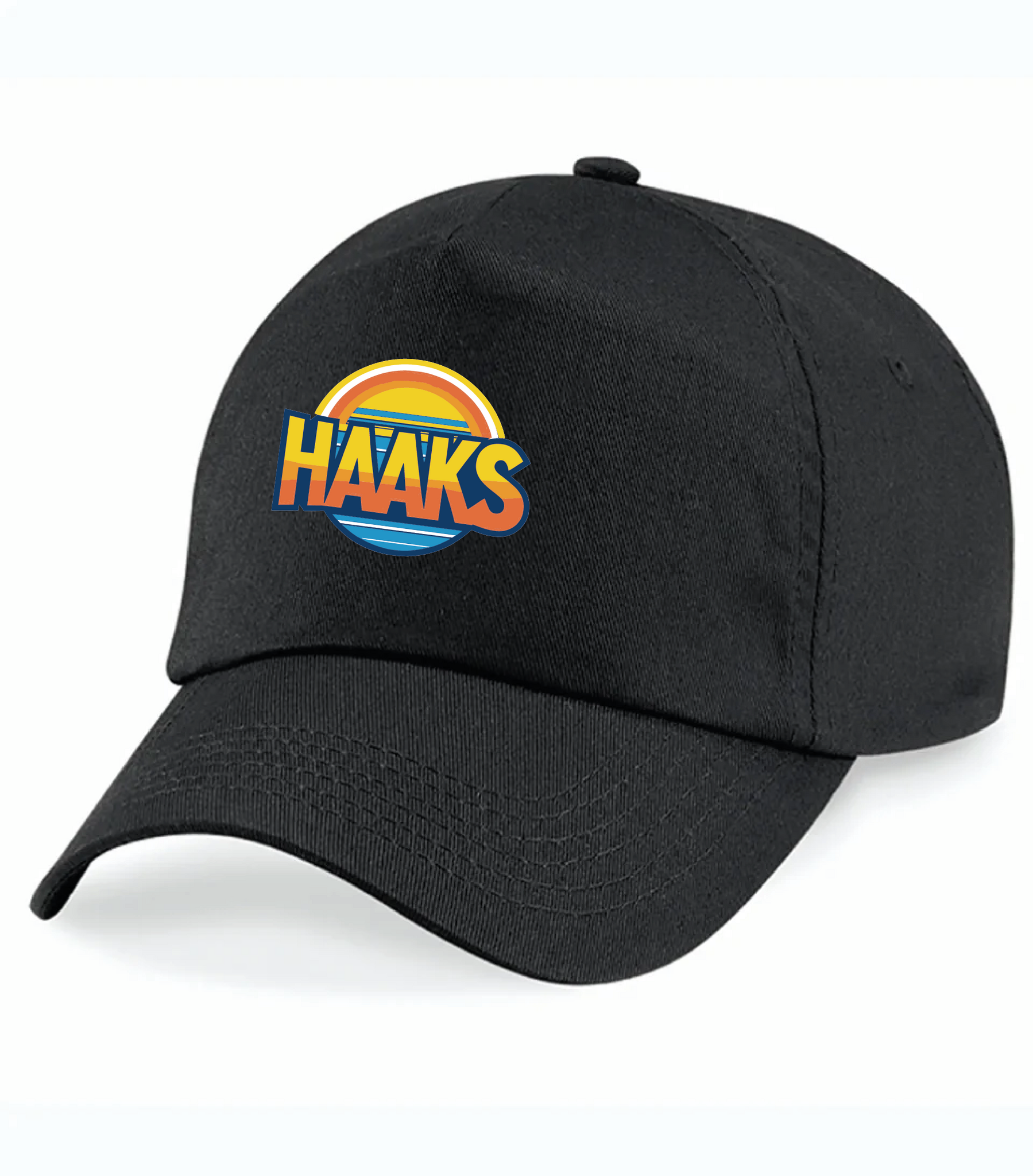 Svart Keps "HAAKS Sommar"