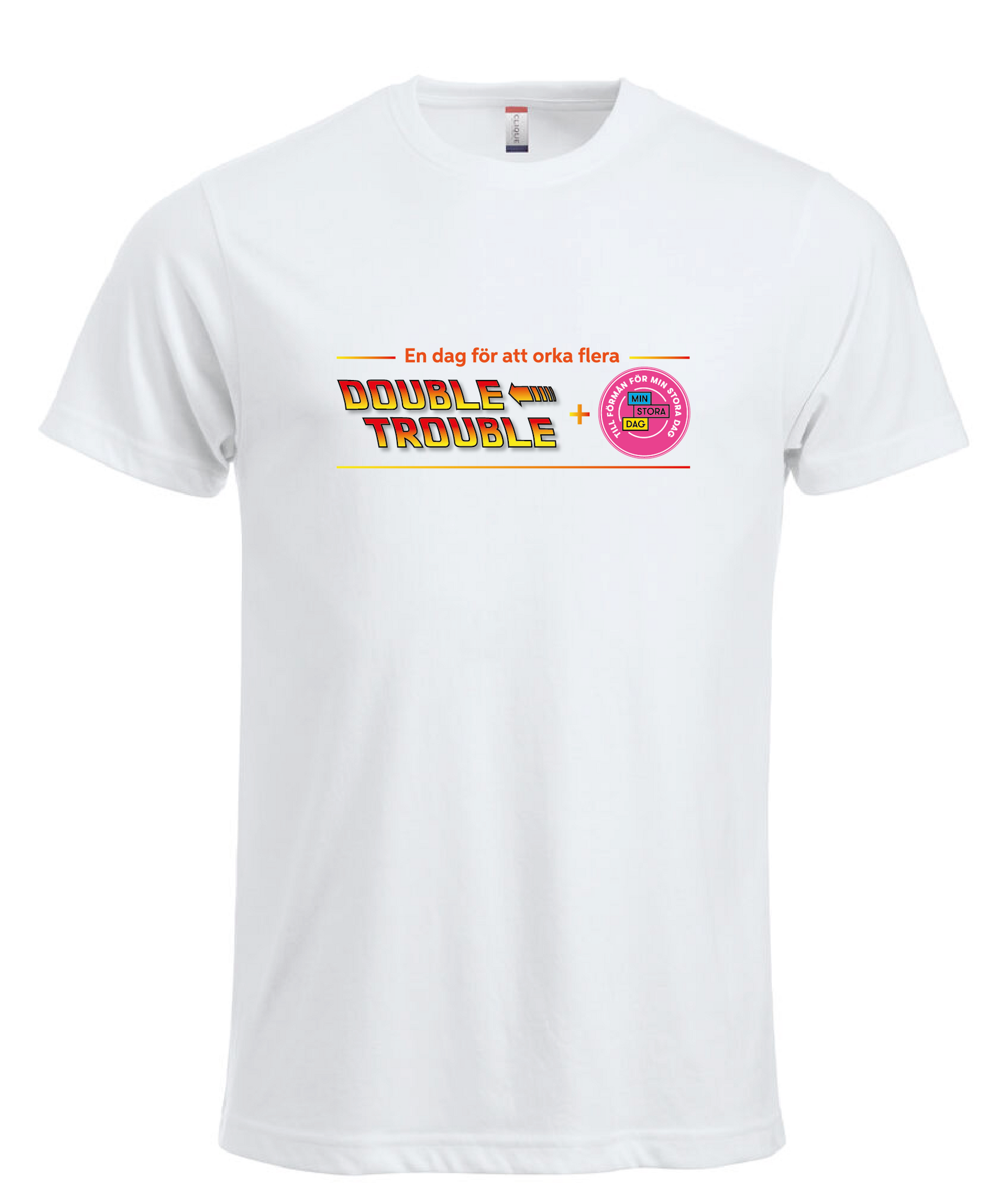 Vit T-SHIRT "Double Trouble"