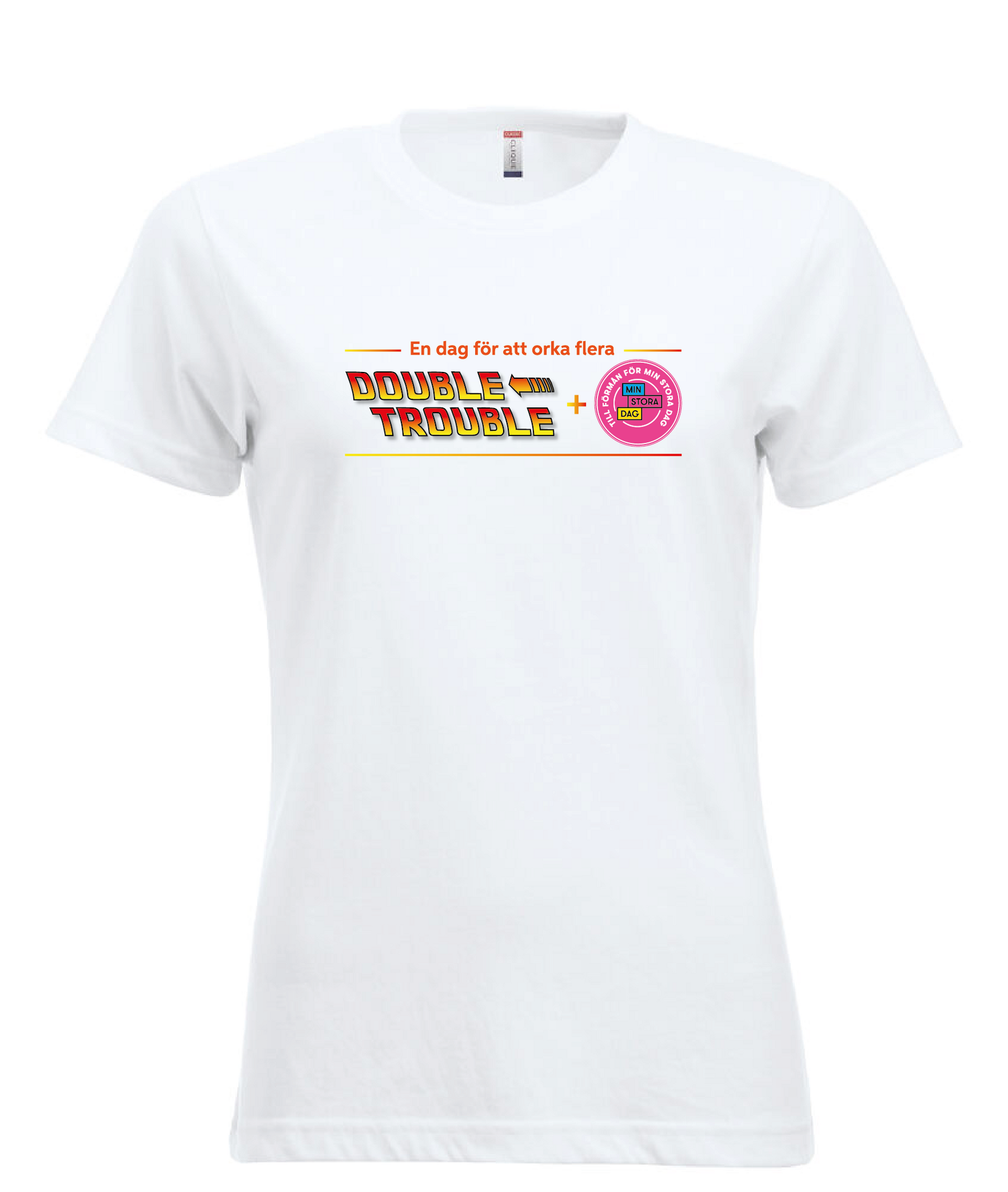 Vit Dam T-SHIRT "Double Trouble"