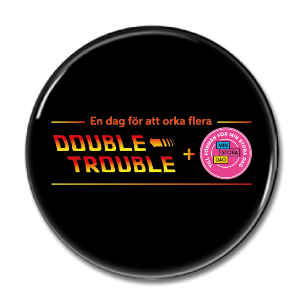 KNAPP "Double Trouble" Svart 44mm