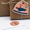 Christmas Snowball Gift tags