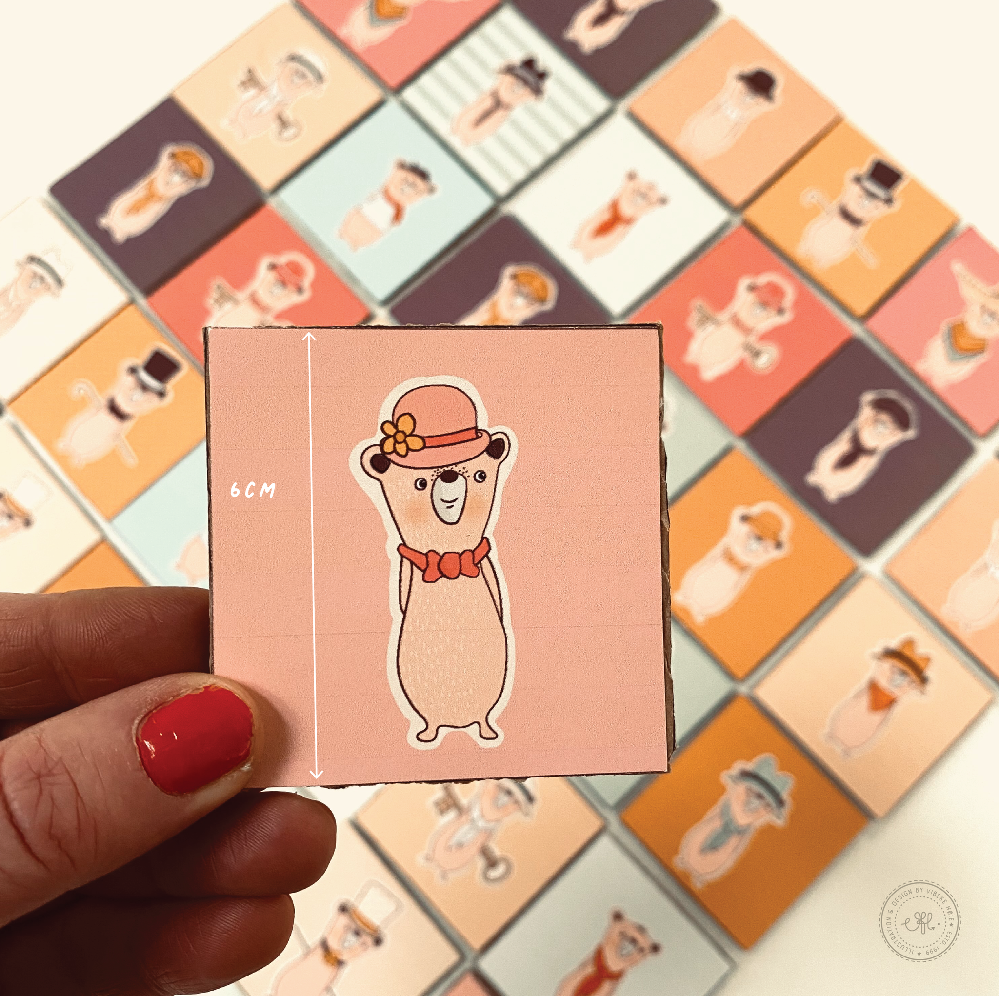 Mr. Buttercup's Memory Game in paper