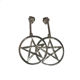 Pentagram Örhänge 20 mm