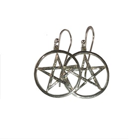 Pentagram Örhänge 20 mm
