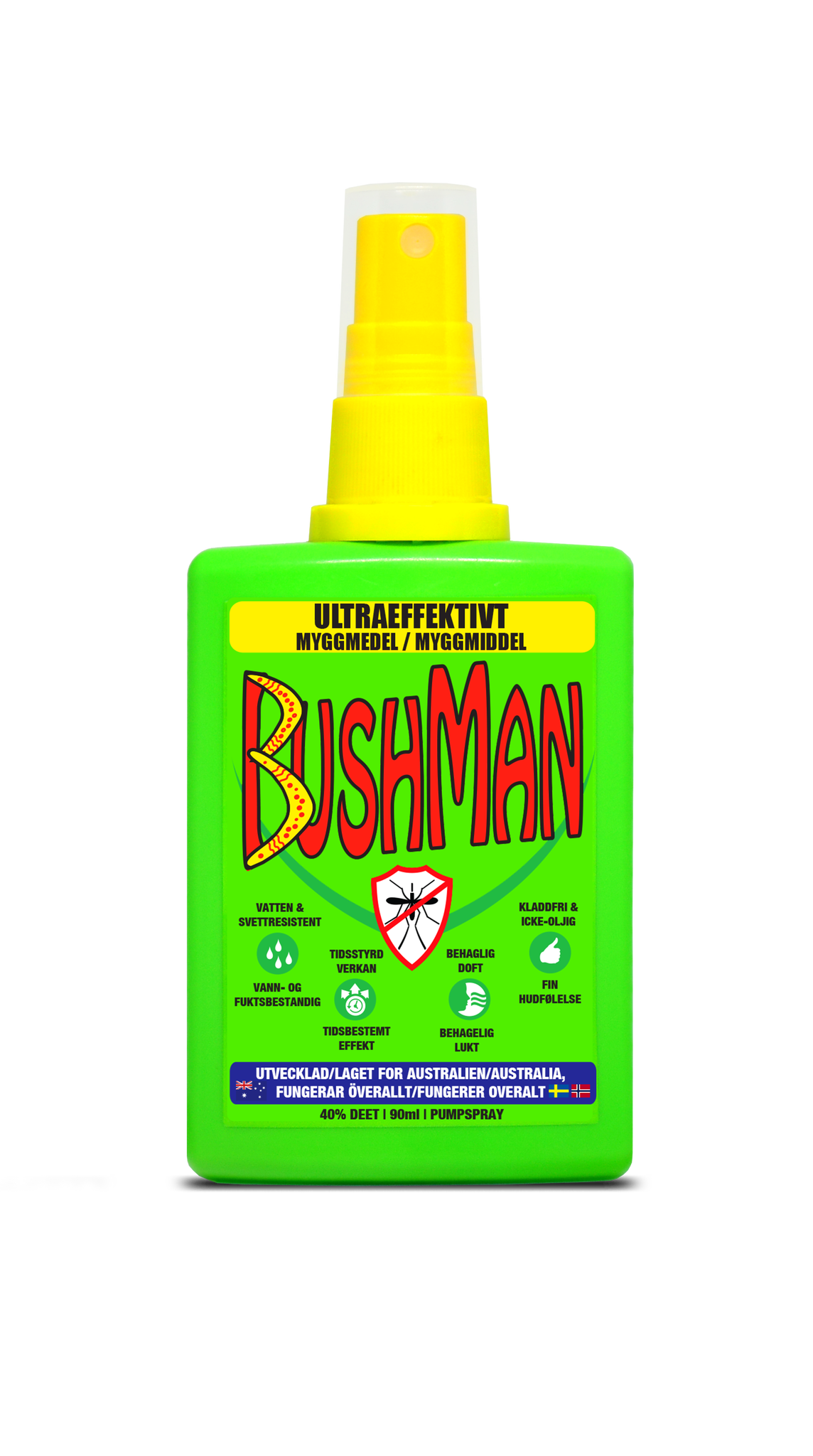 Myggmiddel - Bushman - Spray - 90ml