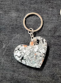Nyckelring hjärta (5cm)