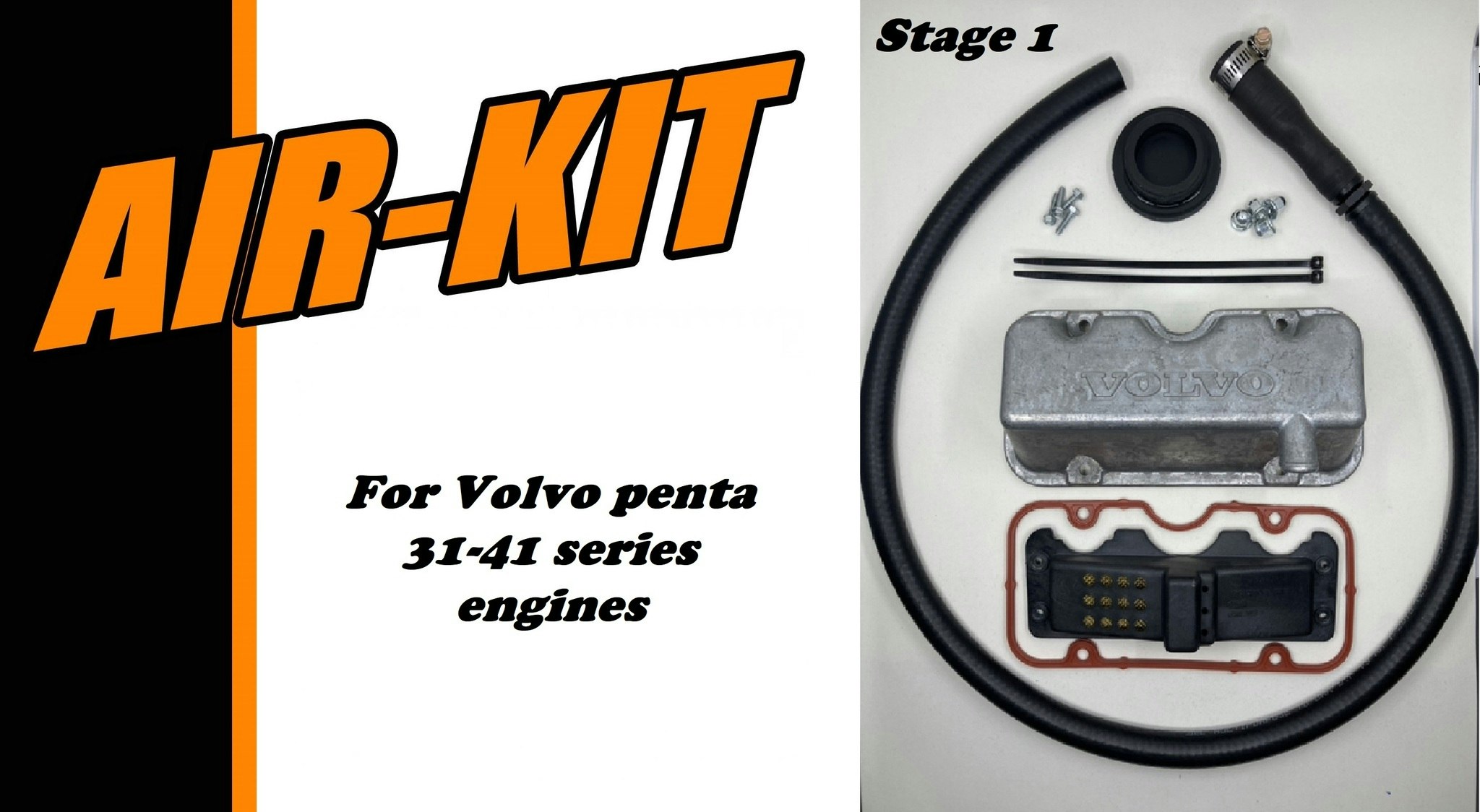 "Air-kit" Engine upgrade kit  Volvo Penta 41 - serien