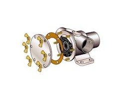 Vingmutter sats till sjövattenpump MD5, MD6, MD7, MD11, 2001, 2002 och 2003